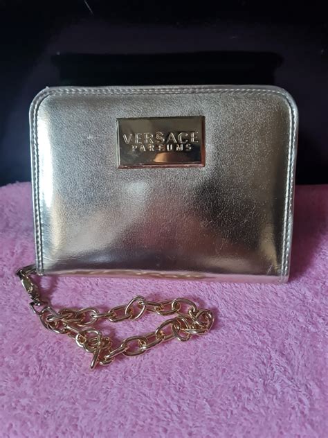 versace parfums clutch|Versace purses clearance.